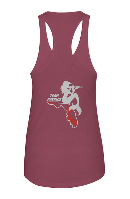 Woman's mermaid racerback